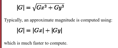 Seam carving Formula